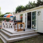 Terrasse mobil-home Confort Résidence 2 Chambres - Camping île de Ré 5 étoiles