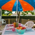 Terrasse Family Espace PMR  - Camping L'Océan* 5 étoiles