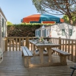 Terrasse Confort 2 Chambres - Camping L'Océan* 5 étoiles île de Ré