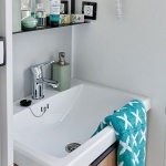 Exemple de salle de bain* - Mobil-home Privilège 3 Chambres - Camping L'Océan -  5 étoiles - Ile de Ré
