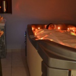 Lit d'eau chaude au SPA l'Océan - Camping 5 étoiles île de Ré
