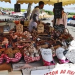 Le marché de Rivedoux-Plage