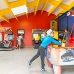 Salle de jeux vidéos