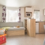 Salon mobil-home Confort 2 Chambres - Camping L'Océan* 5 étoiles île de Ré