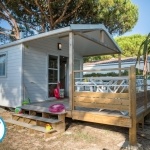 Mobil-home Confort 2 Chambres avec terrasse couverte - Camping 5 étoiles L'Océan*