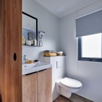 Exemple de salle de bain 2* - Mobil-home Privilège 3 Chambres - Camping L'Océan -  5 étoiles - Ile de Ré
