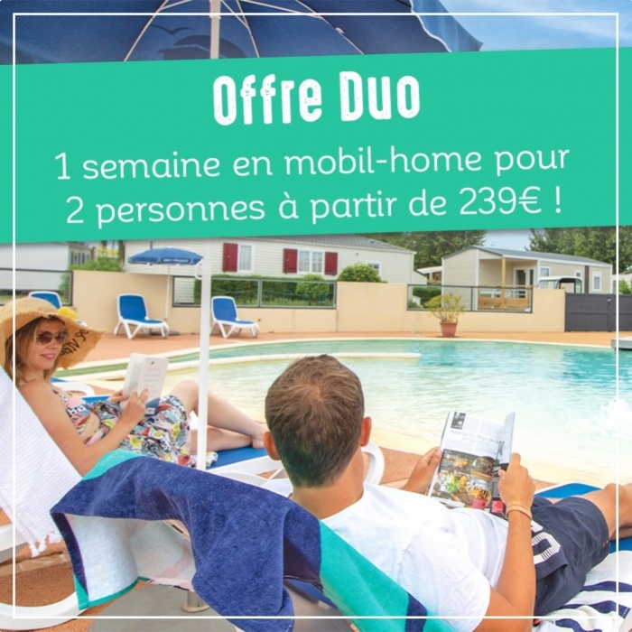 Séjour en couple, à deux, à trois avec bébé :  Offre DUO Eden Villages