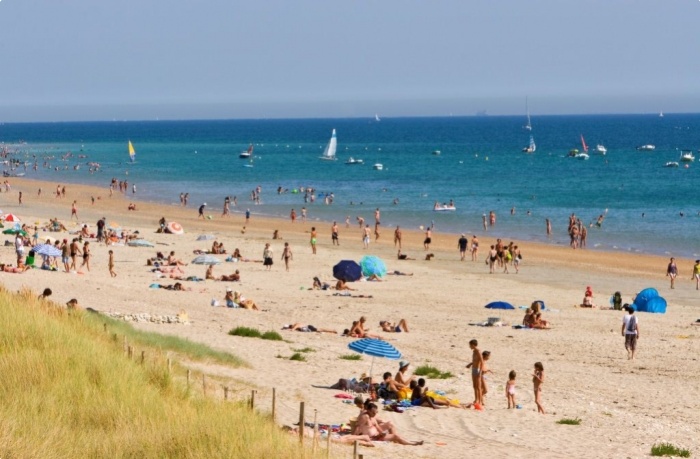 5km de plage borde la Couarde-sur-Mer